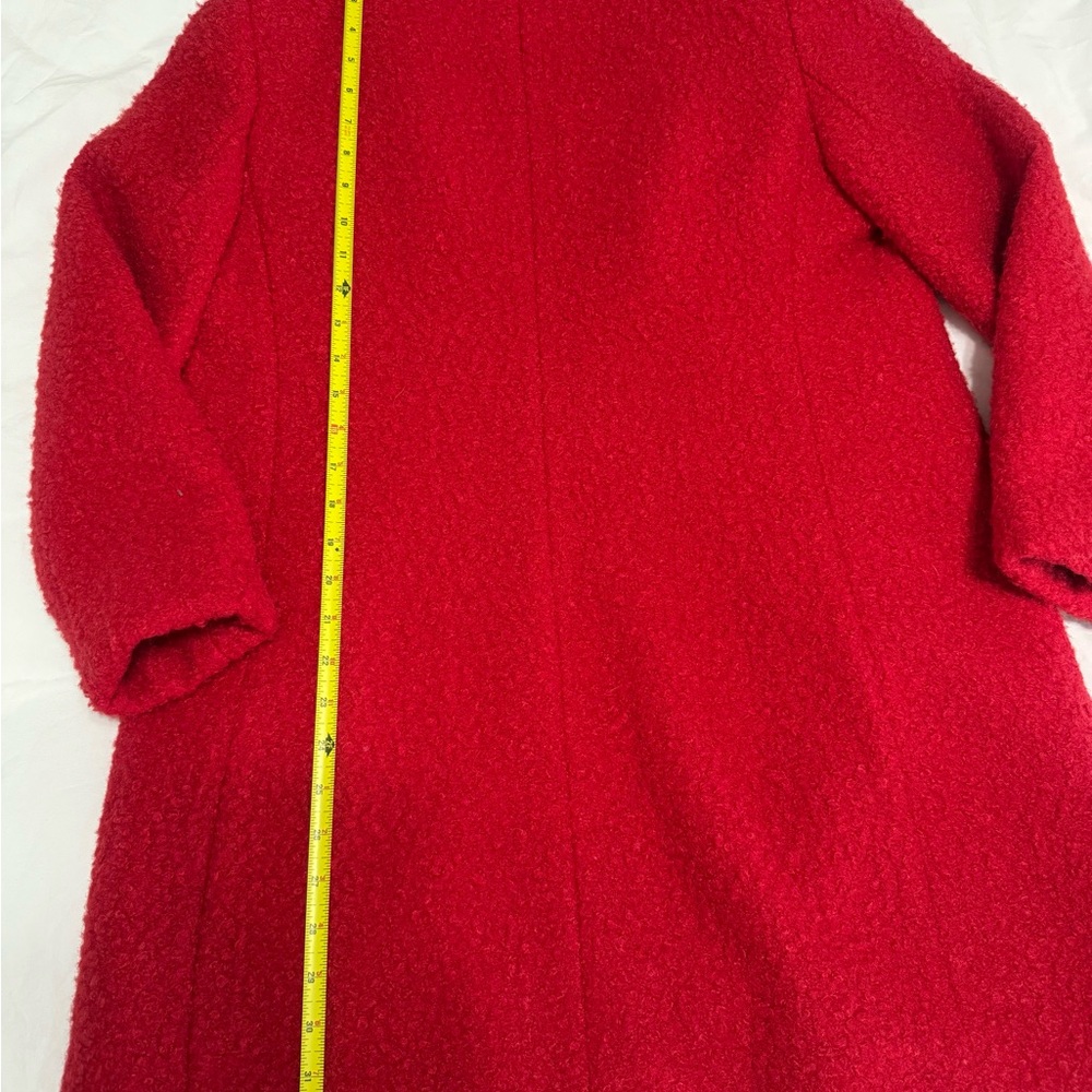 LOFT Red Teddy Jacket - Picture 3 of 6